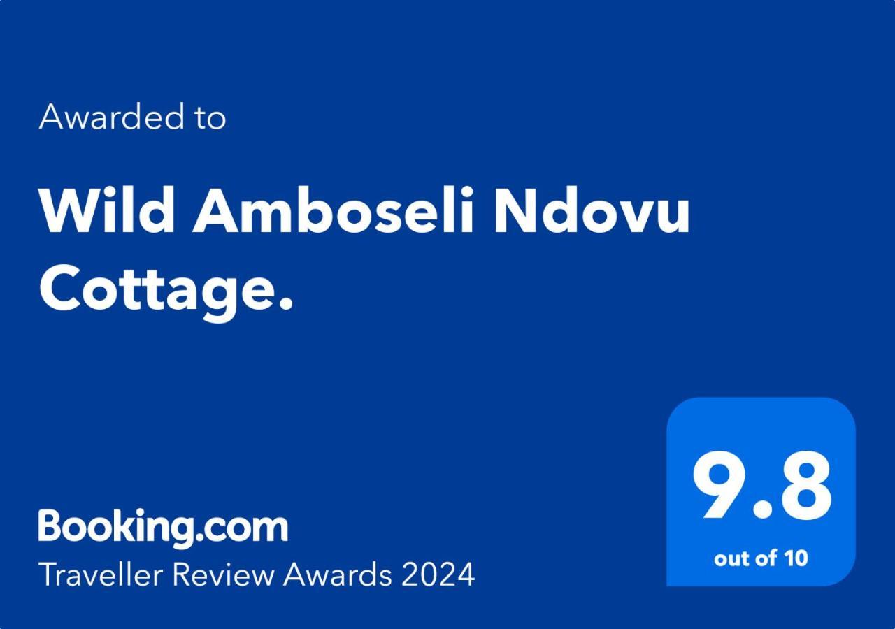 Wild Amboseli Ndovu Cottage. 외부 사진